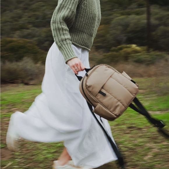 Calpak Luka Mini Backpack in Chocolate - Picture 4 of 5